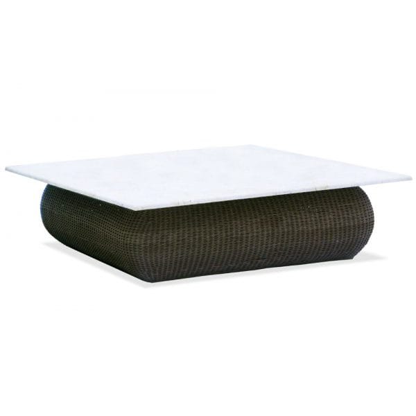 Mesa de Centro Jacarta Quad com Pedra