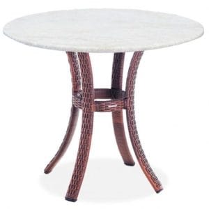 Mesa de Jantar de Pedra Miami