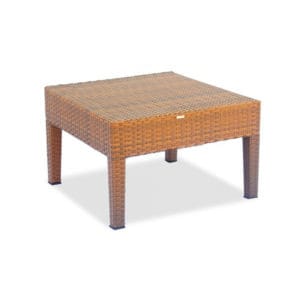 Mesa de Lateral Quadrada Trançada Milão