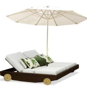 Chaise Namoradeira Breezes com Centerflex