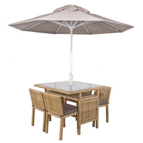 conjunto honey moon de 4 lugares com ombrelone atenas trancarte 1
