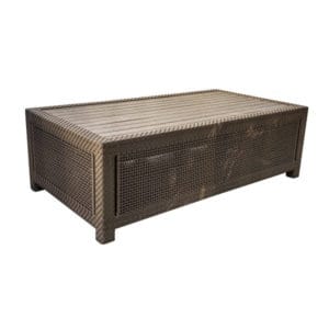 Mesa de Centro Atenas Ret com Madeira Ecológica