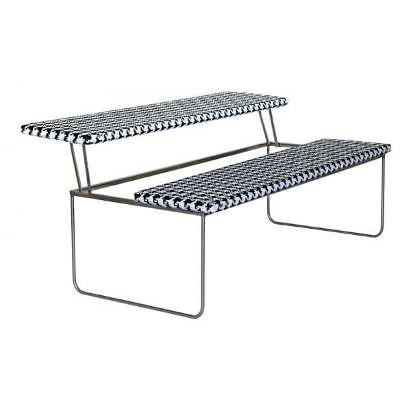 Mesa de centro retrátil Pied-Poule Skinny