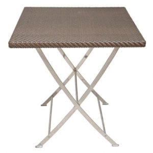 Mesa de Jantar tipo bar quadrada Skinny