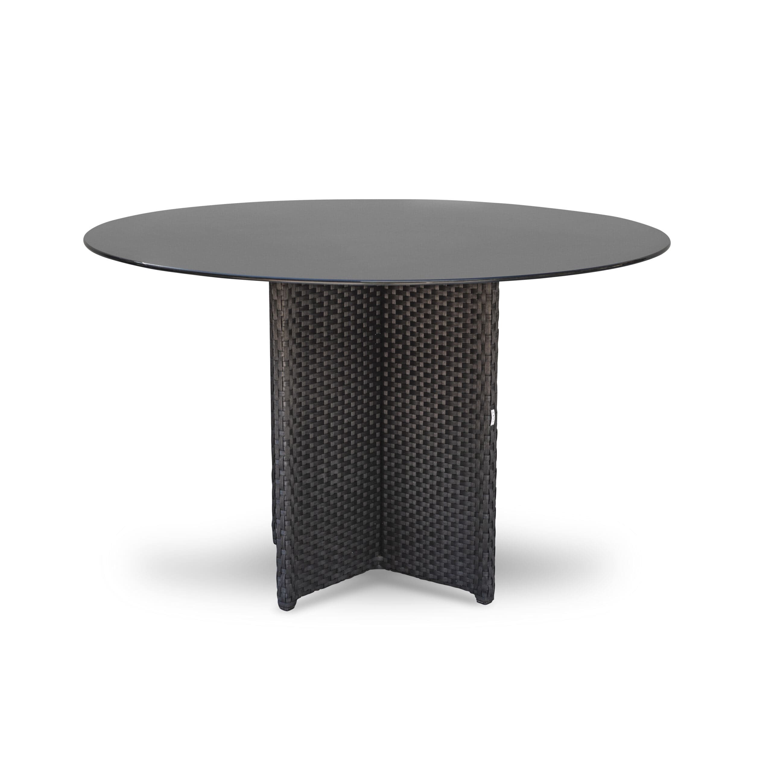 Mesa de Jantar Redonda de Vidro Tie